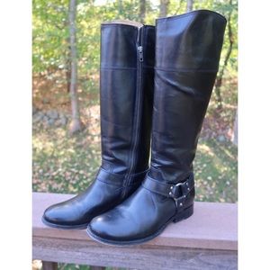 Frye Melissa Harness Inside Zipper Boots Size 7